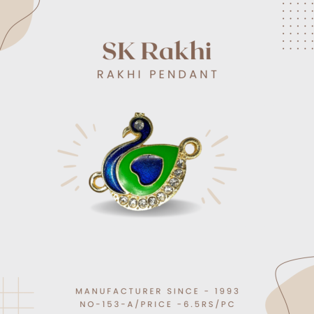 Sk-153-A | Beautiful Rakhi Pendent for Rakhi | Set of 12 Pieces |