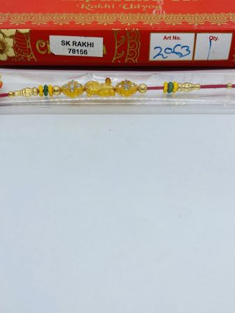 MP-2063 Rakhi Collection For Rakshabandhan | Rakhi For Brother | Rakhi for Bhaiya and Bhabhi | Set of 12 Pieces