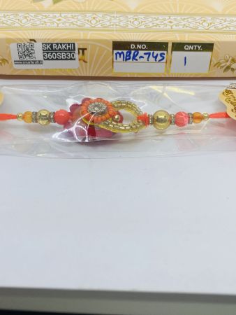 SB-MBR-745 Rakhi Collection For Rakshabandhan | Rakhi For Brother | Rakhi for Bhaiya and Bhabhi |