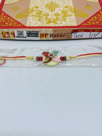 SK-DD-1406 Rakhi Collection For Rakshabandhan | Rakhi For Brother | Rakhi for Bhaiya and Bhabhi