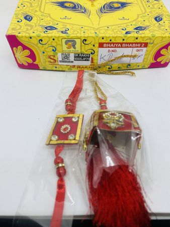 SJ-KD-1 PACK OF 12 Rakhi Collection For Rakshabandhan | Rakhi For Brother | Rakhi for Bhaiya and Bhabhi