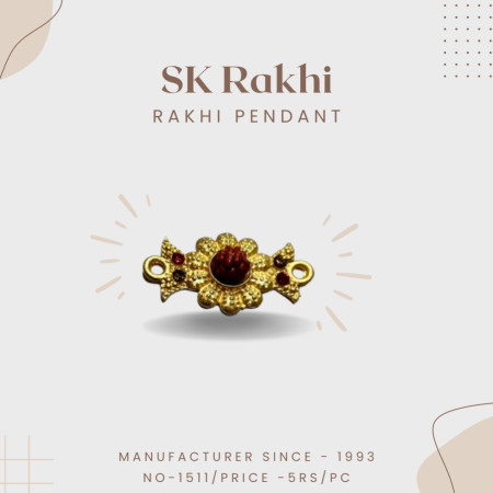 Sk-1511 | Beautiful Rakhi Pendent for Rakhi | Set of 12 Pieces |