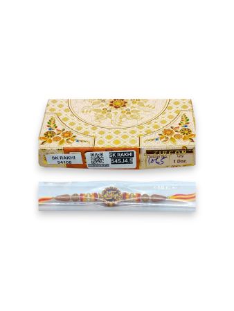 SJ-1065 Rakhi Collection For Rakshabandhan | Rakhi For Brother | Rakhi for Bhaiya and Bhabhi | Set of 12 Pieces