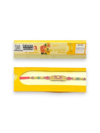 SJ-4120 Rakhi Collection For Rakshabandhan | Rakhi For Brother | Rakhi for Bhaiya and Bhabhi | Set of 12 Pieces