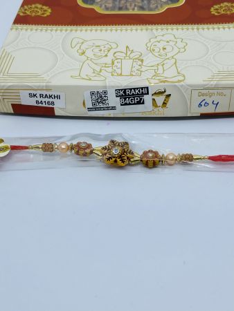 GP- 604 | Rakhi Collection For Rakshabandhan | Rakhi For Brother | Rakhi for Bhaiya and Bhabhi | Set of 12 Pieces